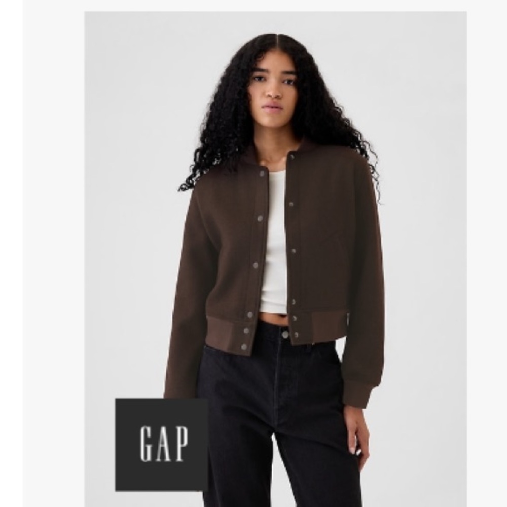 NWT Gap Wool Bomber Jacket